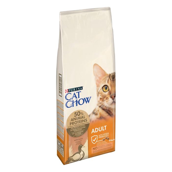 Сухой корм для котов Cat Chow 15 кг - курица - masterzoo.ua