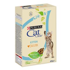 Сухий корм для кошенят Cat Chow Kitten 400 г (курка) - masterzoo.ua