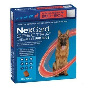 Boehringer Ingelheim NexGard Spectra XL таблетки для собак від 30,1 до 60 кг 1 шт - masterzoo.ua