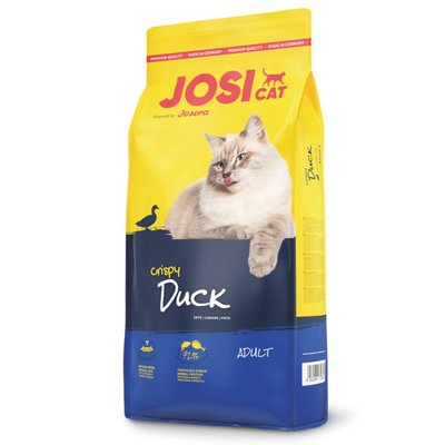 Сухий корм для дорослих котів Josera Crispy Duck 10 кг (качка) - masterzoo.ua