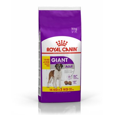 Сухой корм для собак Royal Canin Giant Adult 15+3 кг - домашняя птица - masterzoo.ua