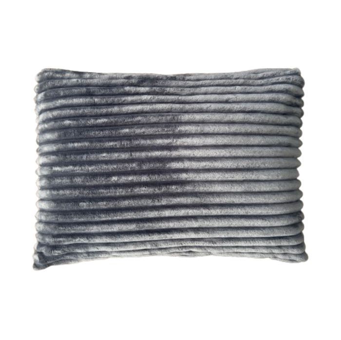 Pet Fun Luxury Velvet подушка для котів 50х70 см - сірий - masterzoo.ua