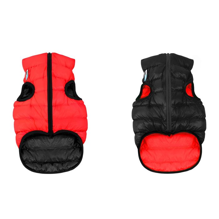Жилет для собак Collar «Airy Vest» S 30 см (червона / чорна) - masterzoo.ua