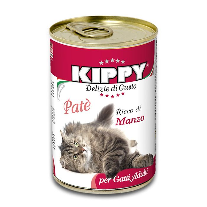 Вологий корм для котів Kippy Cat 400 г (телятина) - masterzoo.ua