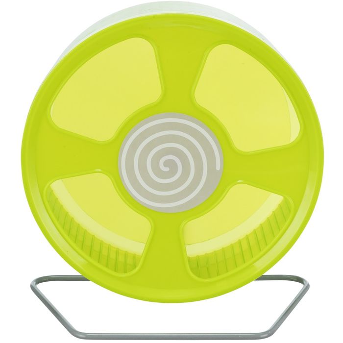 Бігове колесо для гризунів на підставці Trixie, пластик, d=20 см (пластик) - masterzoo.ua