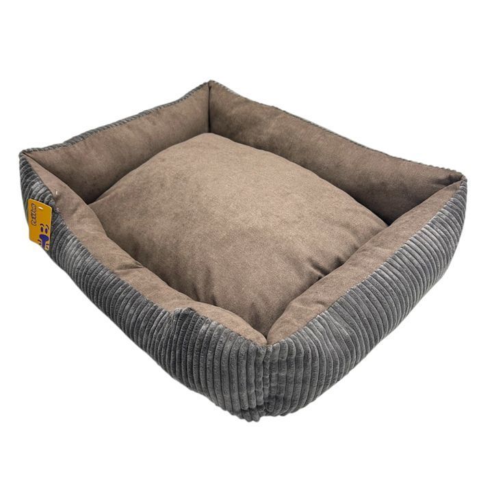Лежак для собак Pet Fun Soro 64х52х19 см &ndash; мокко - masterzoo.ua