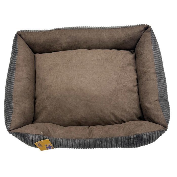 Лежак для собак Pet Fun Soro 64х52х19 см &ndash; мокко - masterzoo.ua