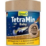 Сухий корм для всеїдних молодих акваріумних риб Tetra Min Baby 66 мл - пластівці - masterzoo.ua