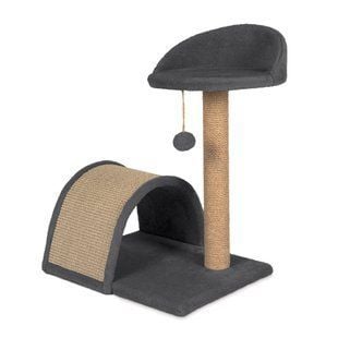 Priroda дряпка з аркою 50x38x65 см - сірий - masterzoo.ua