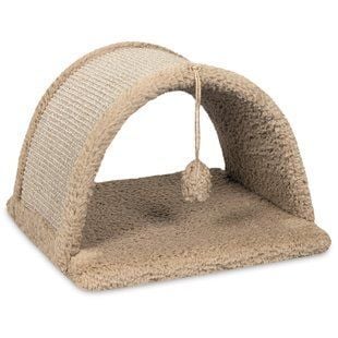 Pet Fun Нори когтеточка для кошек 37х37х28 см - бежевый - masterzoo.ua