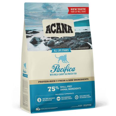 Сухий корм для дорослих котів Acana Pacifica 1,8 кг (риба) - masterzoo.ua