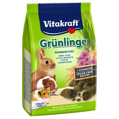 Ласощі для гризунів Vitakraft «Grünlinge» 50 г (трава) - masterzoo.ua