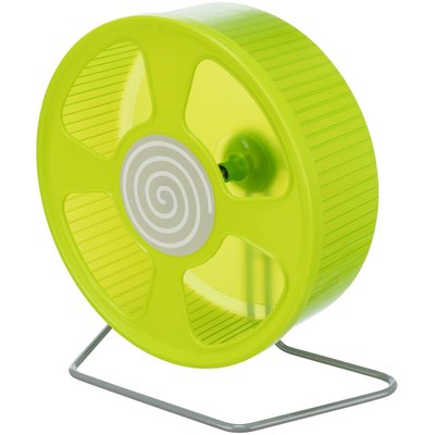 Беговое колесо для грызунов на подставке Trixie, пластик, d=28 см (пластик) - masterzoo.ua