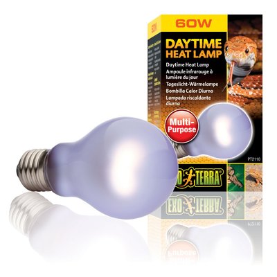 Лампа розжарювання з неодимовою колбою Exo Terra «Daytime Heat Lamp» що імітує денне світло 60 W, E27 (для обігріву)
