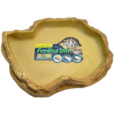 Кормушка для рептилий Exo Terra «Feeding Dish» XL 27 x 21 x 4 см (пластик) - masterzoo.ua
