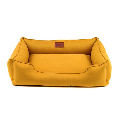Лежак для котів Harley and Cho «Dreamer Mustard» розмір M 70 х 50 см (жовтий) - cts - masterzoo.ua