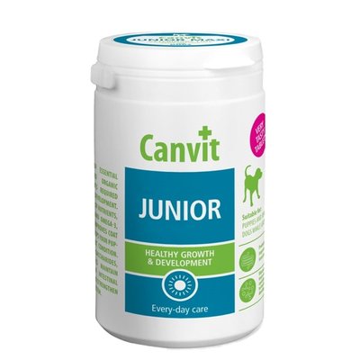 Витамины для щенков Canvit Junior 230 г - masterzoo.ua