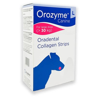 Жевательные полоски для собак Orozyme L гигиена полости рта L, 141 г - masterzoo.ua