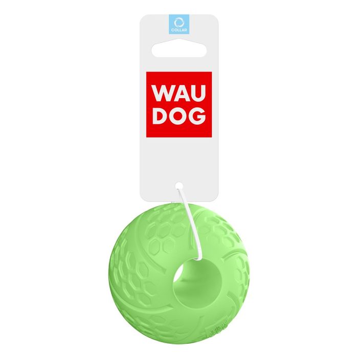 Игрушка для собак GiGwi Waudog Fun Мяч с отверстием для вкусностей | 7 см - masterzoo.ua