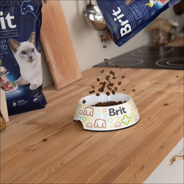 Сухой корм для кошек Brit Premium by Nature Cat Sterilized 300 г - ягненок - masterzoo.ua
