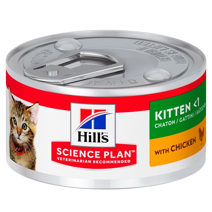 Влажный корм для котят Hills Science Plan Feline Kitten 82 г (курица) - masterzoo.ua