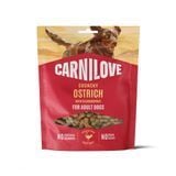 Ласощі для собак Carnilove Crunchy Snack Adult 200 г - страус та ожина - masterzoo.ua