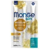 Ласощі для собак Monge Gift Immunity Support 45 г - кролик та нуклеотиди - masterzoo.ua