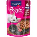 Вологий корм для котів Vitakraft Poésie Délice pouch 85г (серця в соусі)