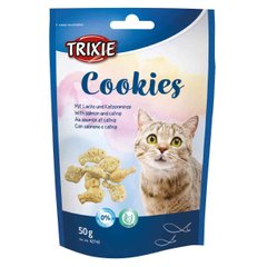 Ласощі для котів Trixie Cookies 50 г (лосось) - masterzoo.ua