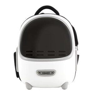 Рюкзак-переноска для собак Me&Pet 33,5х28х43 см - белый - masterzoo.ua