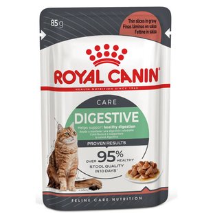 Вологий корм для котів Royal Canin Digest Sensitive Gravy pouch 85 г - masterzoo.ua