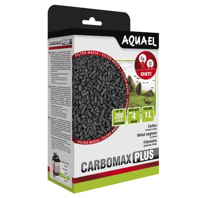 Наповнювач для фільтра Aquael активоване вугілля «CarboMax Plus» (2 x 500 мл) - masterzoo.ua