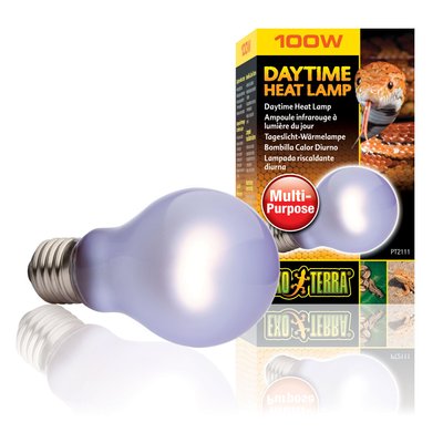 Лампа розжарювання з неодимовою колбою Exo Terra «Daytime Heat Lamp» що імітує денне світло 100 W, E27 (для обігріву) - PT2111