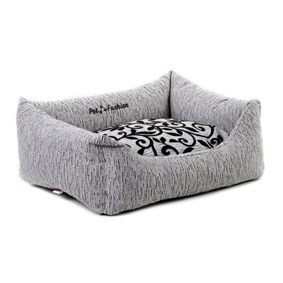 Лежак Pet Fashion «Жасмин» 52 см / 40 см / 17 см (серый) - dgs - masterzoo.ua