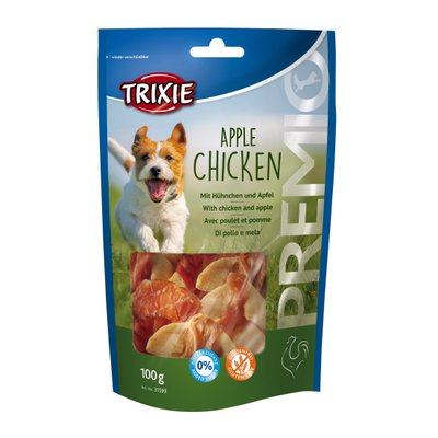 Ласощі для собак Trixie PREMIO Apple Chicken 100 г (курка та яблуко) - masterzoo.ua
