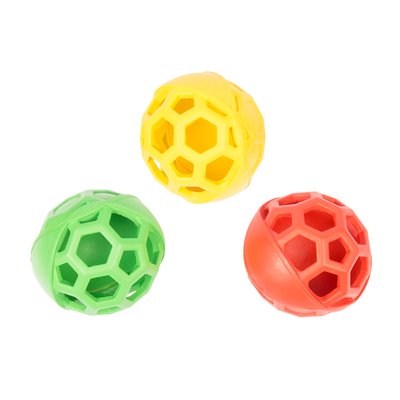 Іграшка для собак Duvo+ М'яч гумовий 11,5 см (в асортименті) - masterzoo.ua