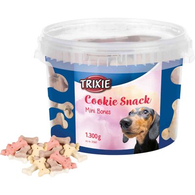 Ласощі для собак Trixie Cookie Snack Mini Bones 1,3 кг - masterzoo.ua