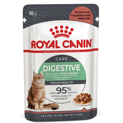 Вологий корм для котів з чутливим травленням Royal Canin Digest Sensitive pouch 85 г (домашня птиця) - masterzoo.ua