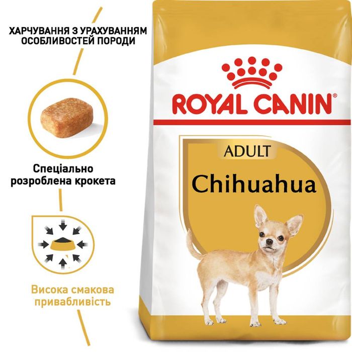 Сухой корм для собак Royal Canin Chihuahua Adult 500 г - masterzoo.ua