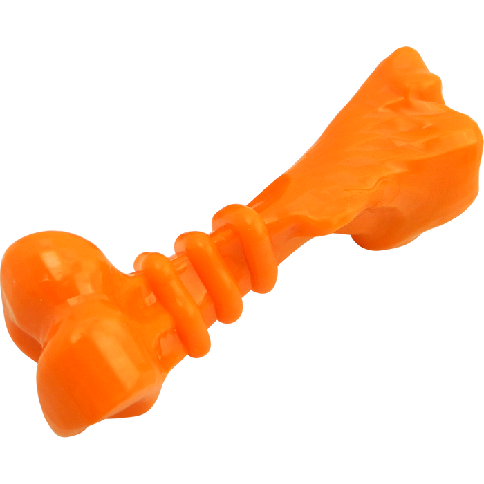 Игрушка для собак GimDog Плавающая косточка для снеков 15,2 см (оранжевая) - masterzoo.ua