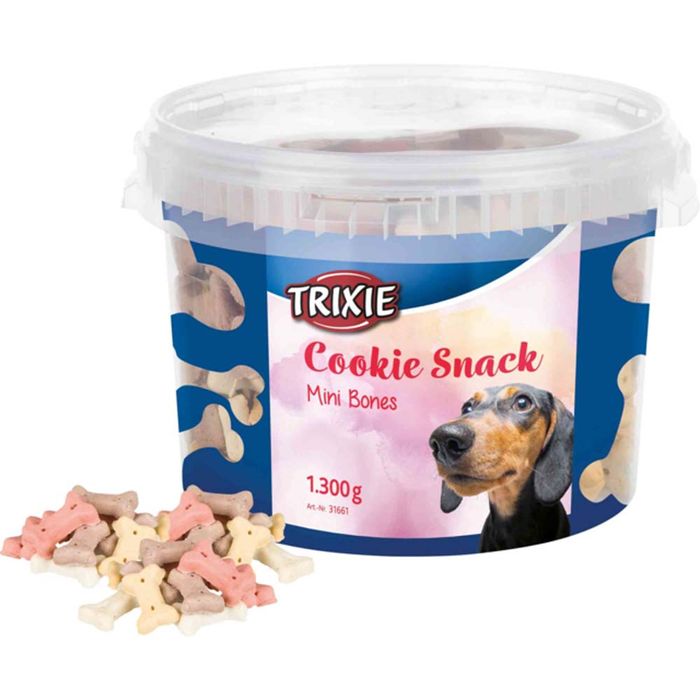 Лакомство для собак Trixie Cookie Snack Mini Bones 1,3 кг - masterzoo.ua