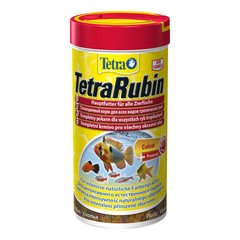 Сухий корм для акваріумних риб Tetra в пластівцях «TetraRubin» 1 л (для всіх акваріумних риб) - masterzoo.ua