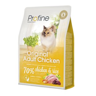 Сухой корм для взрослых кошек Profine Cat Original Adult 2 кг - курица - masterzoo.ua