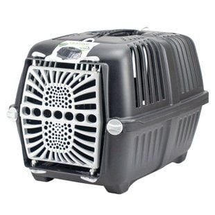 Переноска для котів MPS Eco Pratiko 55х36х36 см - чорний - masterzoo.ua