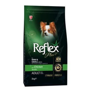 Cухой корм для собак Reflex Plus Mini & Small Breed Adult 3 кг - курица - masterzoo.ua