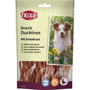Ласощі для собак Trixie Premio Duckinos 80 г - качка - masterzoo.ua
