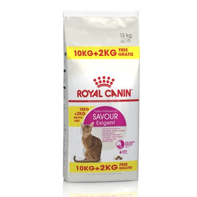 Сухой корм для кошек Royal Canin Exigent Savour 10+2 кг - домашняя птица - masterzoo.ua