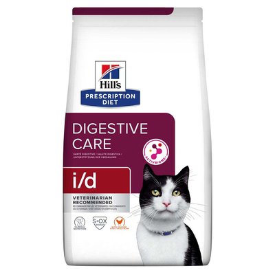 Сухой корм для кошек Hill's Prescription Diet Digestive Care 3 кг - курица - masterzoo.ua