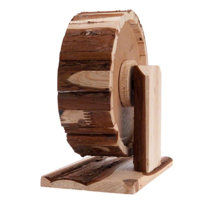 Бігове колесо для гризунів Trixie Natural Living, d=23 см (дерево) - masterzoo.ua