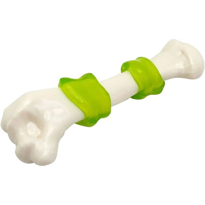 Іграшка для собак GimDog Інтерактивна кісточка з ароматом бекону, 17,8 см - masterzoo.ua